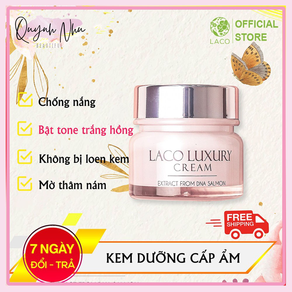 Kem dưỡng trắng da -Kem ngày Laco Luxury Cream chống nắng bật tone da làm mờ nám và chống lão hóa cho một làn da trắng | BigBuy360 - bigbuy360.vn