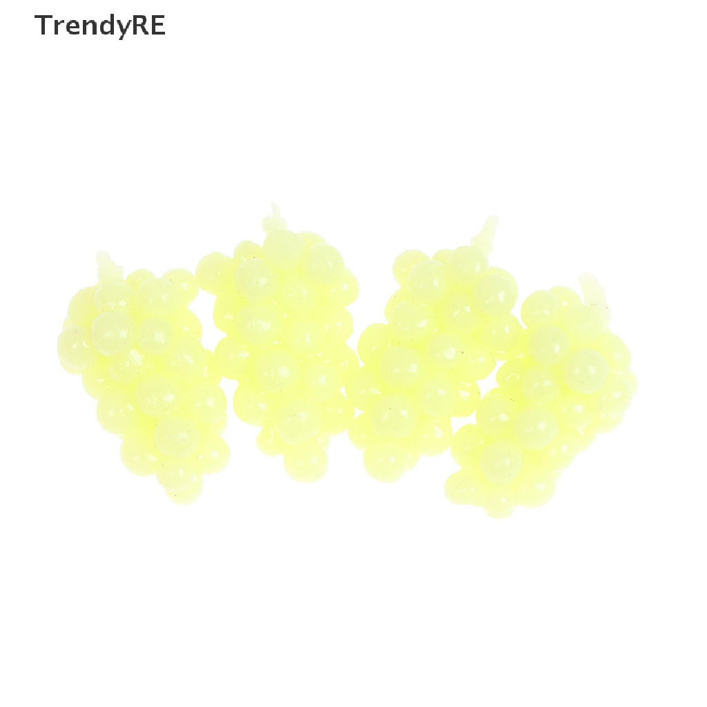 Set 4 Chùm Nho Mini Trang Trí Nhà Búp Bê Tỉ Lệ 1 / 12