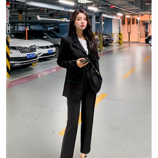 BLAZER NÂU TÂY 2 LỚP SANG CHẢNH- ÁO BLAZER 2 CÚC HOT HIT | BigBuy360 - bigbuy360.vn