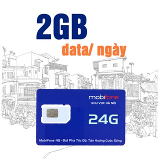 Siêu Sim Data MobiFone 24G
