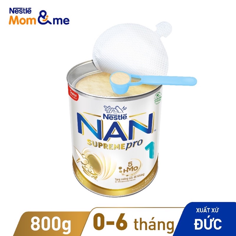 Sữa nan supreme pro 1(800g)mẫu mới date mới nhất