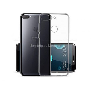 Ốp lưng silicon dẻo trong suốt HTC Desire 12+ Plus cao cấp