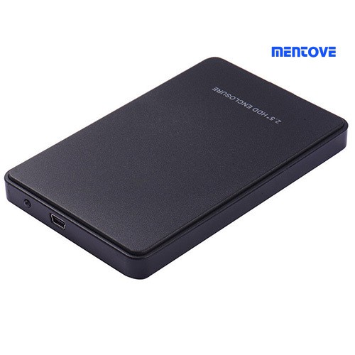 Hộp Đựng Ổ Cứng Ngoài Ssd 2.5 Inch Sata Usb 2.0 Hdd Màu Đen | BigBuy360 - bigbuy360.vn