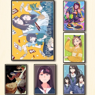 50 Thiết Kế Anime Eizouken Ni Wa Te Wo Dasu Na! Áp Phích Dán Tường Hình Tờ Báo Trang Trí Quán Cà Phê / Nhà Cửa