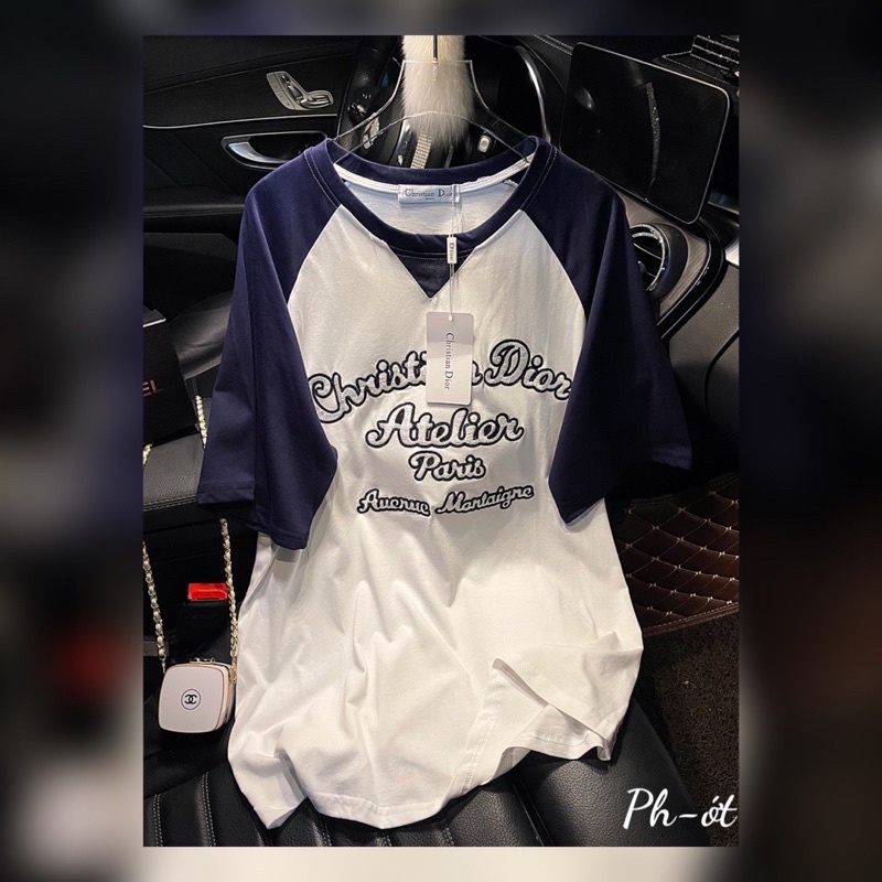 Áo Phông Dior Pha Màu Hàng Chuẩn Quảng Châu Cao Cấp