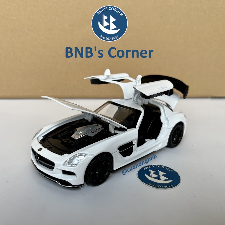 Mô hình xe 1:32 Mercedes SLS hãng JIAYE