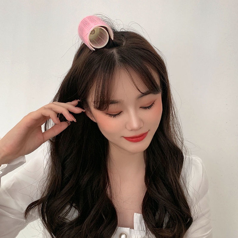 Phụ Kiện Kẹp Tóc Mái Uốn Xoăn Không Làm Tổn Thương Tóc Khi Ngủ Tiện Dụng