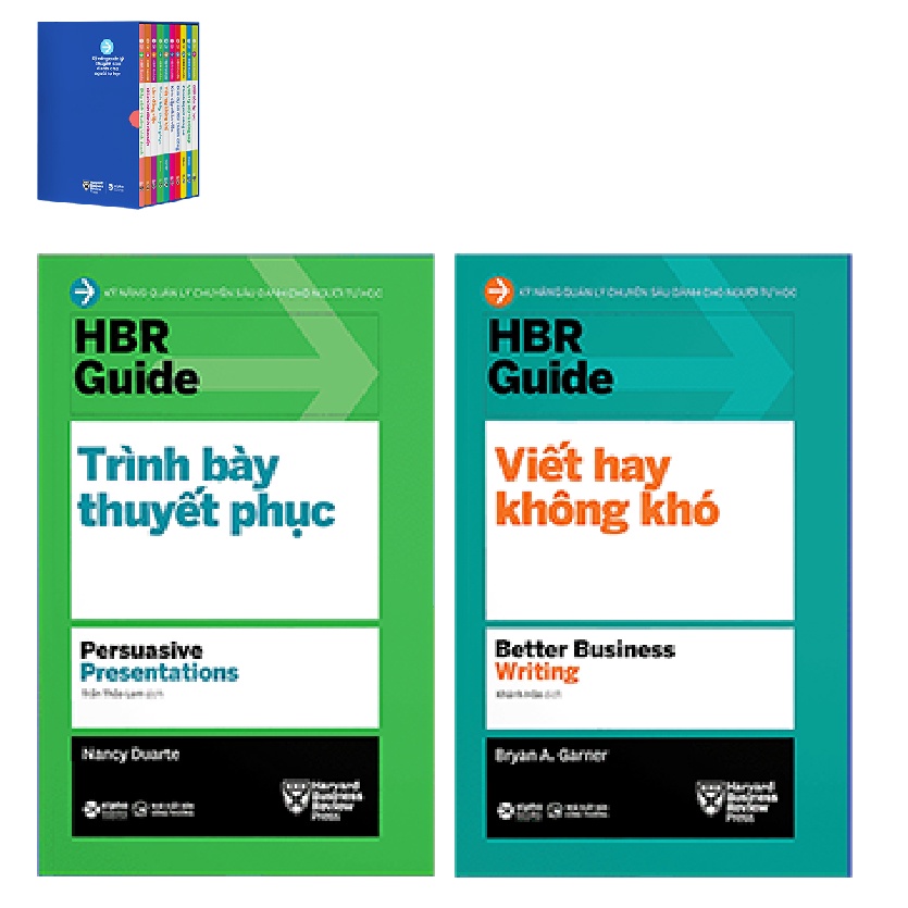 Sách - HBR Guide: Kỹ Năng Quản Lý Chuyên Sâu Từ Harvard Business Review ( Bộ 10 Cuốn + Kèm Boxset)