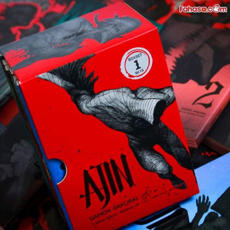 Boxset Ajin 1, 2