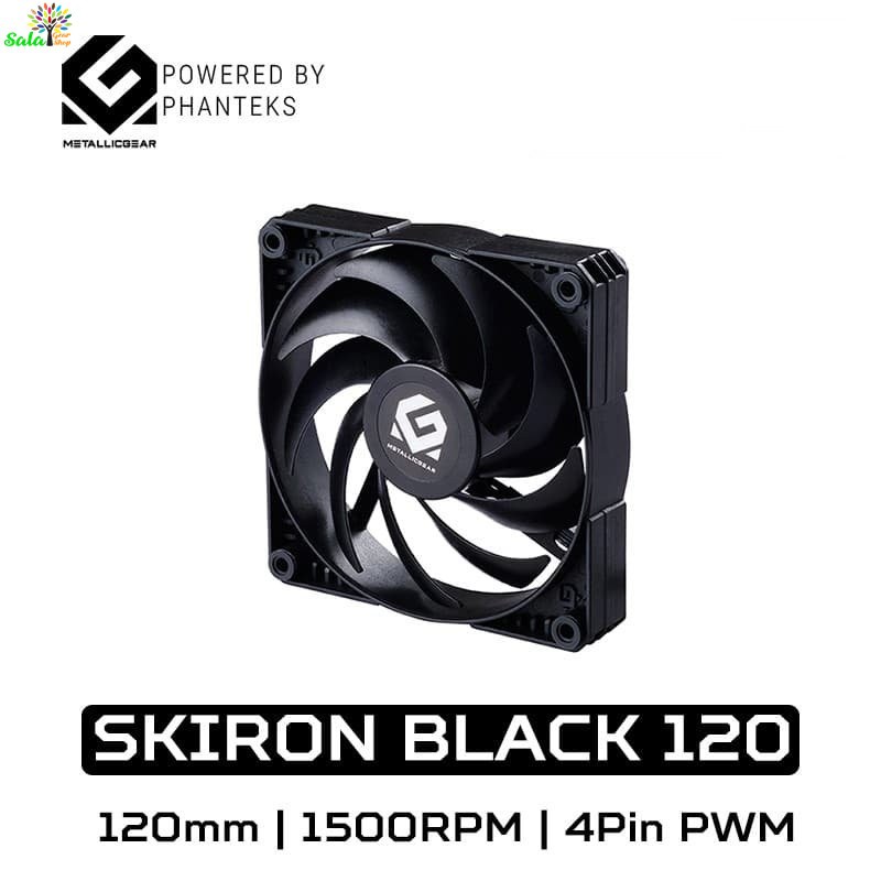 Quạt tản nhiệt Phanteks MetallicGear SKIRON 120, Fan Case 12cm