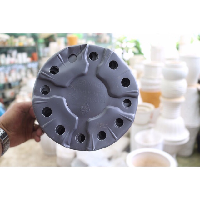 Bộ 10 chậu nhựa 230 x 160