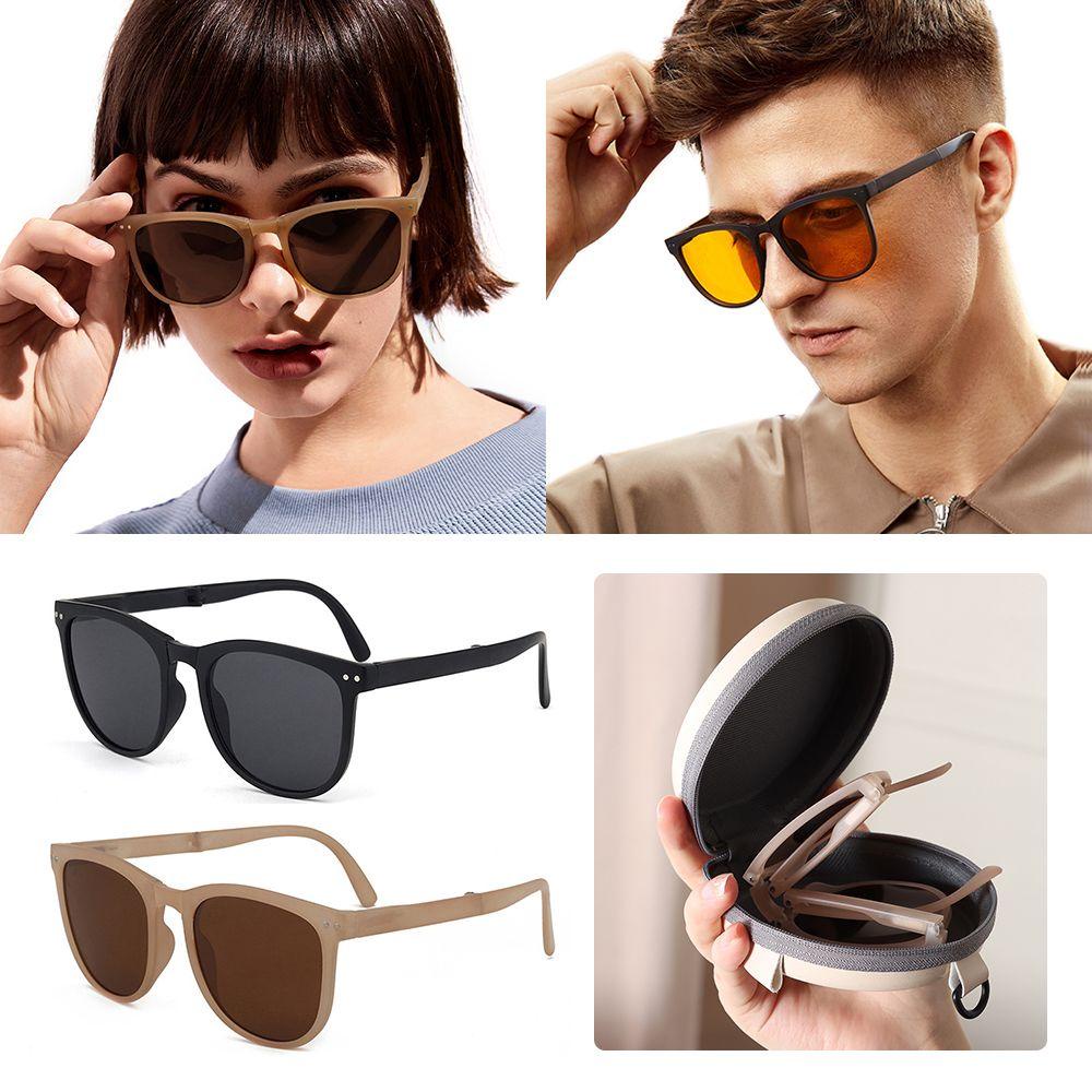 SUMU Kính Mát TR90 Dạng Gập Kèm Hộp Đựng Ốp