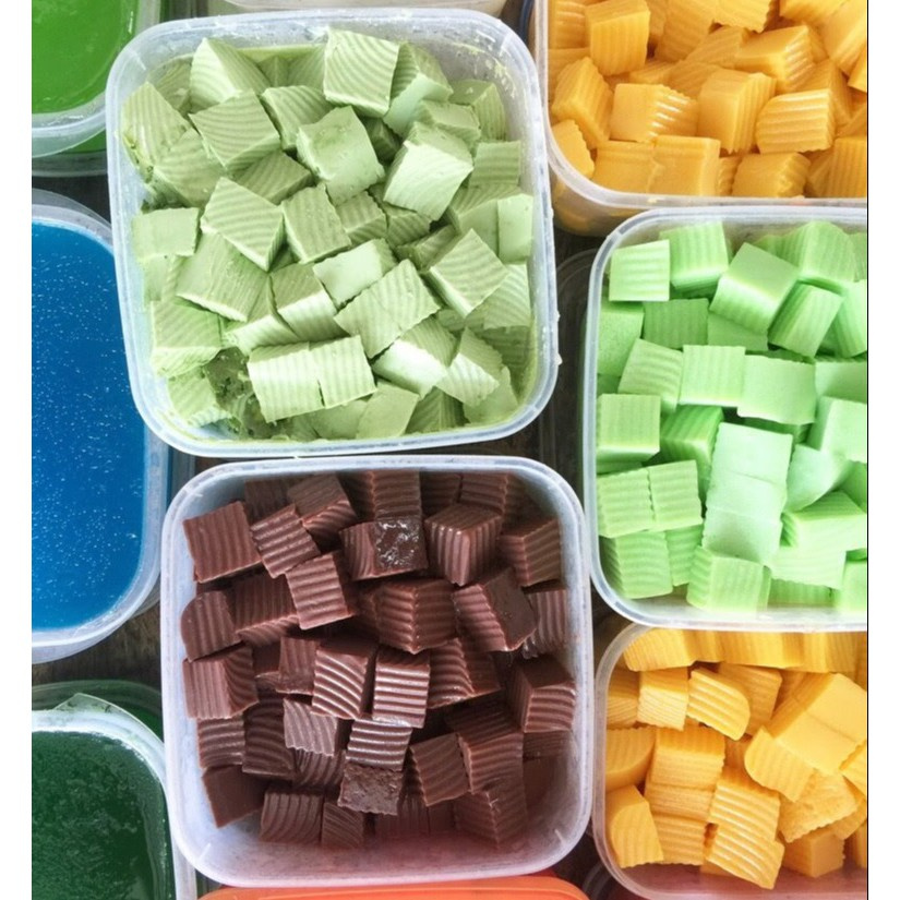 Bột pudding các loại 100g