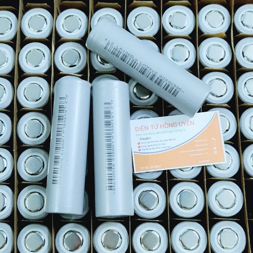 Combo 5 Cell pin Lishen xám 2000mAh - Dòng xả 20A, nội trở thấp chuyên dùng đóng pin máy khoan, pin sạc dự phòng, pin xe
