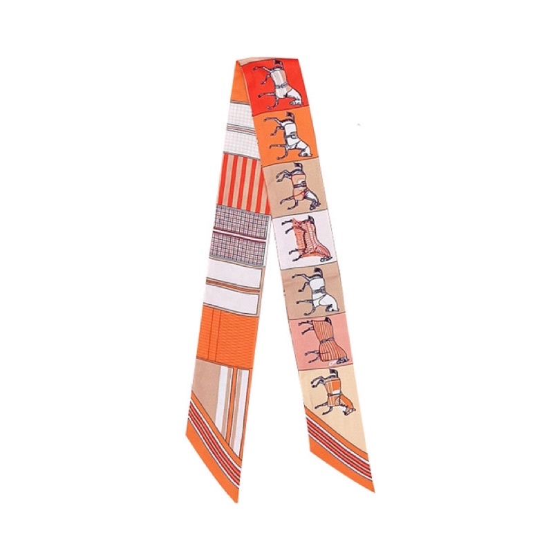 Khăn quấn túi xách in hình con ngựa - Maben