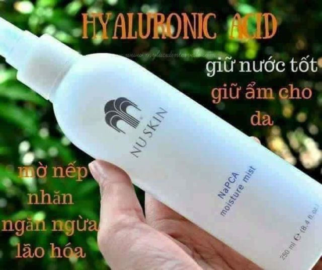 Xịt Khoáng NaPCA Nuskin