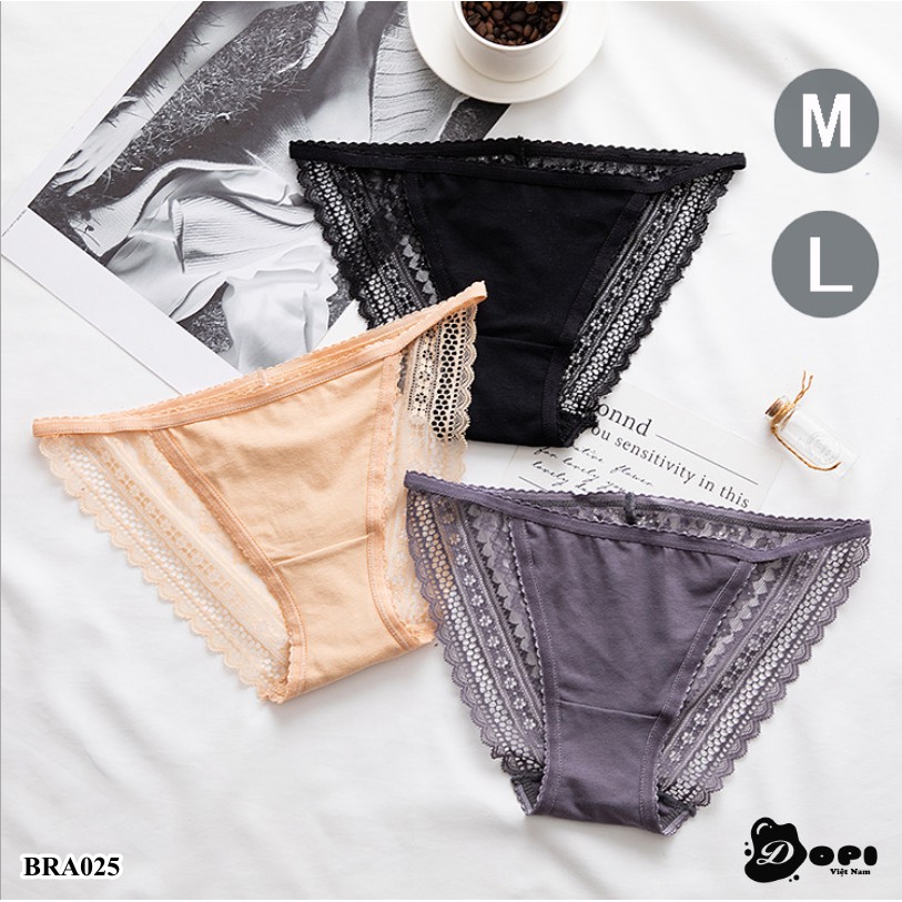 (BRA025) Quần lót nữ quần chíp nữ đồ lót gợi cảm sexy chất liệu ren cao cấp