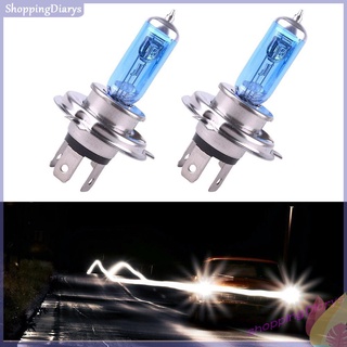 Bộ 2 Bóng Đèn Pha Xenon 12v 100w H4 Siêu Sáng Cho Xe Hơi