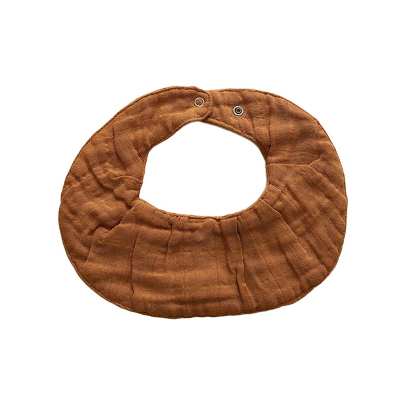 Yếm Ăn Cotton Thấm Hút Tốt Màu Sắc Xinh Xắn Cho Bé Sơ Sinh