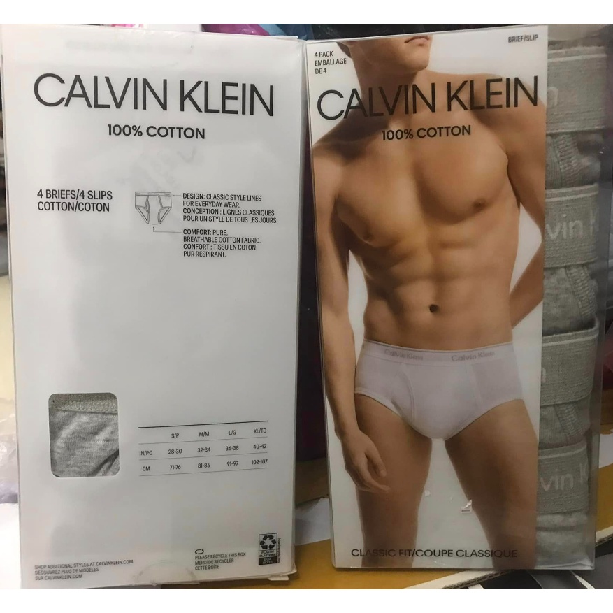 Quần lót nam tam giác tách set Calvin Klein hàng Mỹ