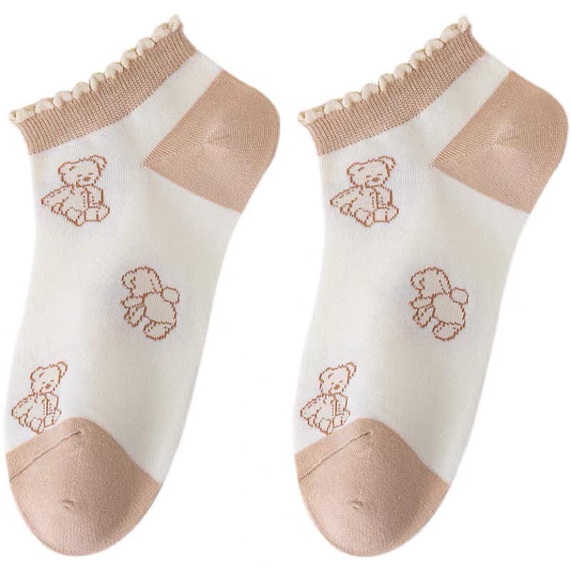 Sét 5 đôi tất công chúa cổ bèo