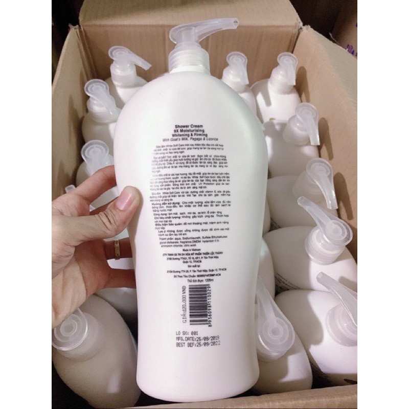 SỮA TẮM DÊ 9X White Care 1200ml