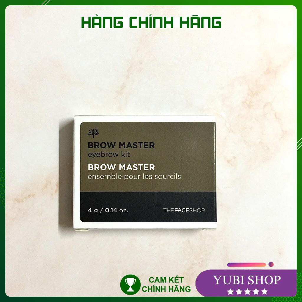 Bột Tán Chân Mày The Face Shop Chính Hãng Hàn Quốc Brow Master Eyebrow Kit - 4g - Sale