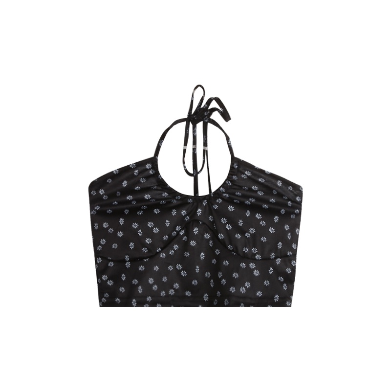 NUZIRO Áo hoa hai dây/ Áo khoác cardigan  chống nước phong cách Hàn Quốc thời trang mùa hè