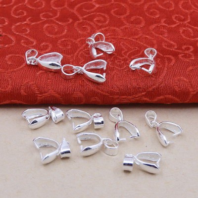 SỈ SIÊU RẺ  Móc bạc đeo mặt dây chuyền hàng đẹp - Bạc chuẩn loại 1, PH852