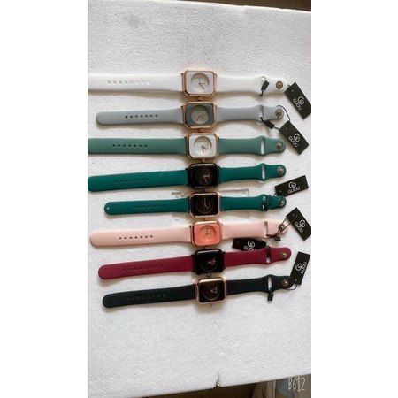 Đồng Hồ Nữ Ulzzang Dây Da Cao Cấp Mặt Số Vuông Nữ Tính | BigBuy360 - bigbuy360.vn