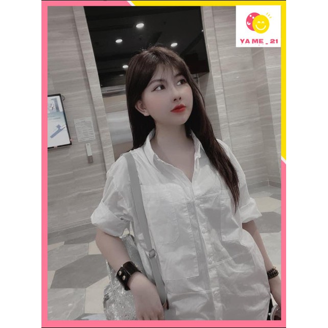 ÁO SƠ MI NỮ TRẮNGTRƠN DÀI TAY,SƠ MI ĐẸP YAME