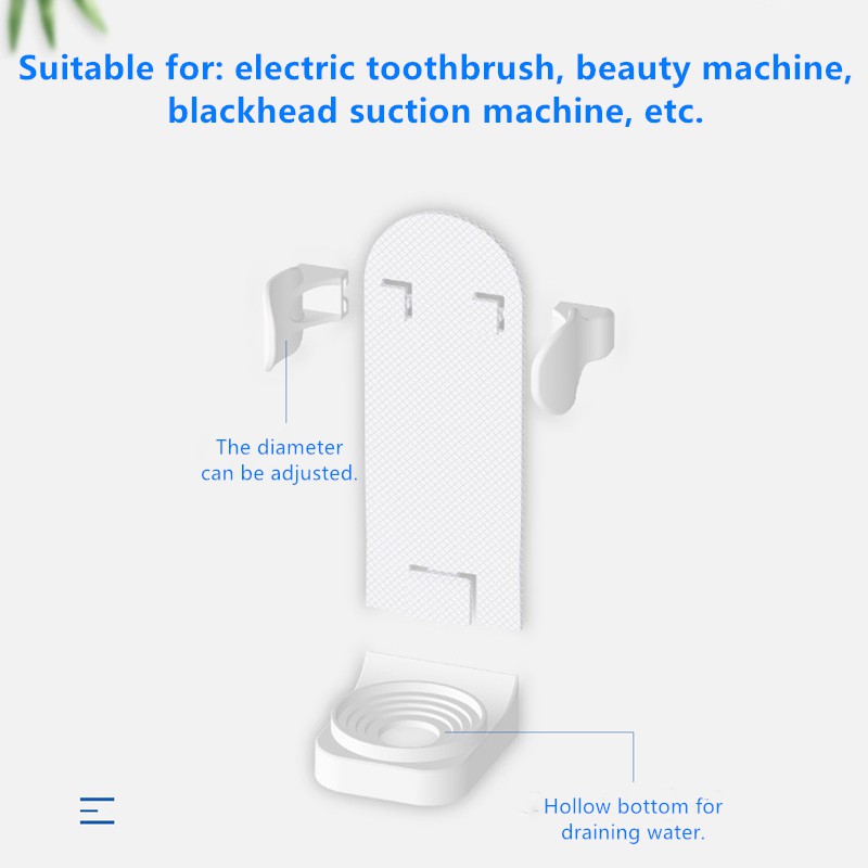 [Hàng mới về] Giá đỡ bàn chải đánh răng điện an toàn và khô ráo tiện lợi