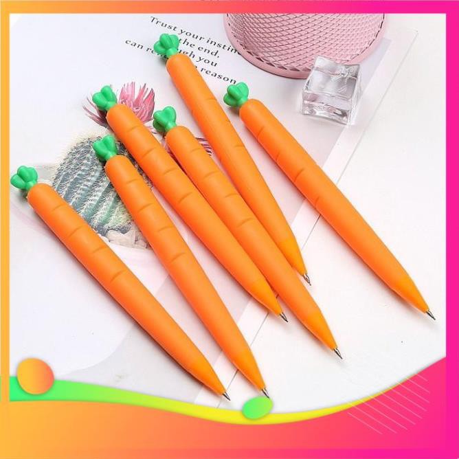 Bút Chì Bấm/ Bút Chì Kim Cà Rốt Độc Đáo Siêu Đáng Yêu HG1307