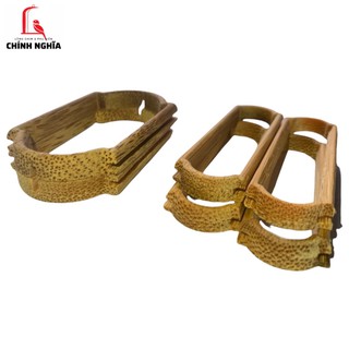 Bệ cầu cóng lồng chòe than, chòe lửa size 7cm bằng tre