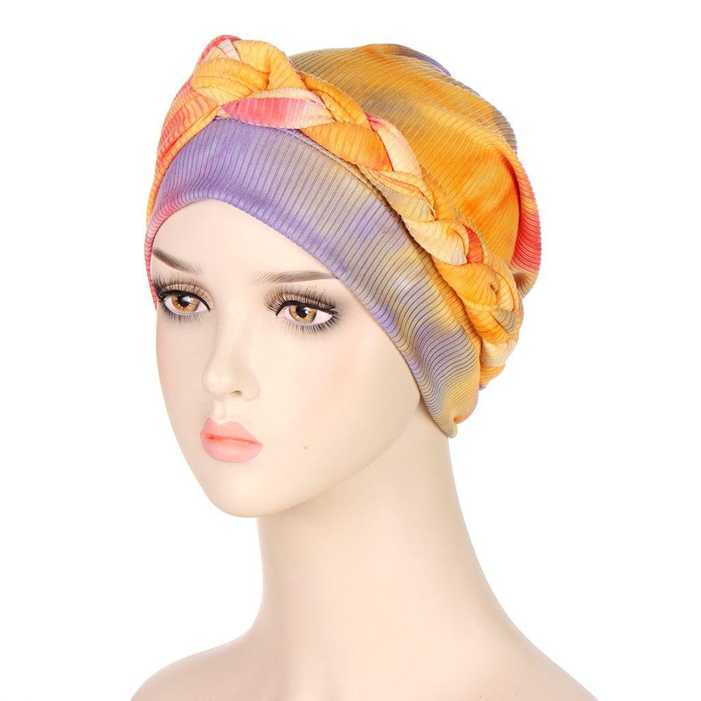 Khăn Turban Trùm Đầu Mềm Mại Co Giãn Phong Cách Hồi Giáo Cho Nữ