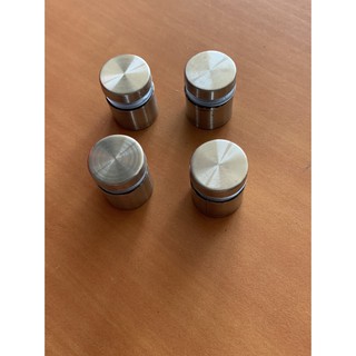 Ốc chân kính inox - Trụ đỡ kính Inox dài 24 mm đường kính 19mm - 1 bộ 6 chiếc