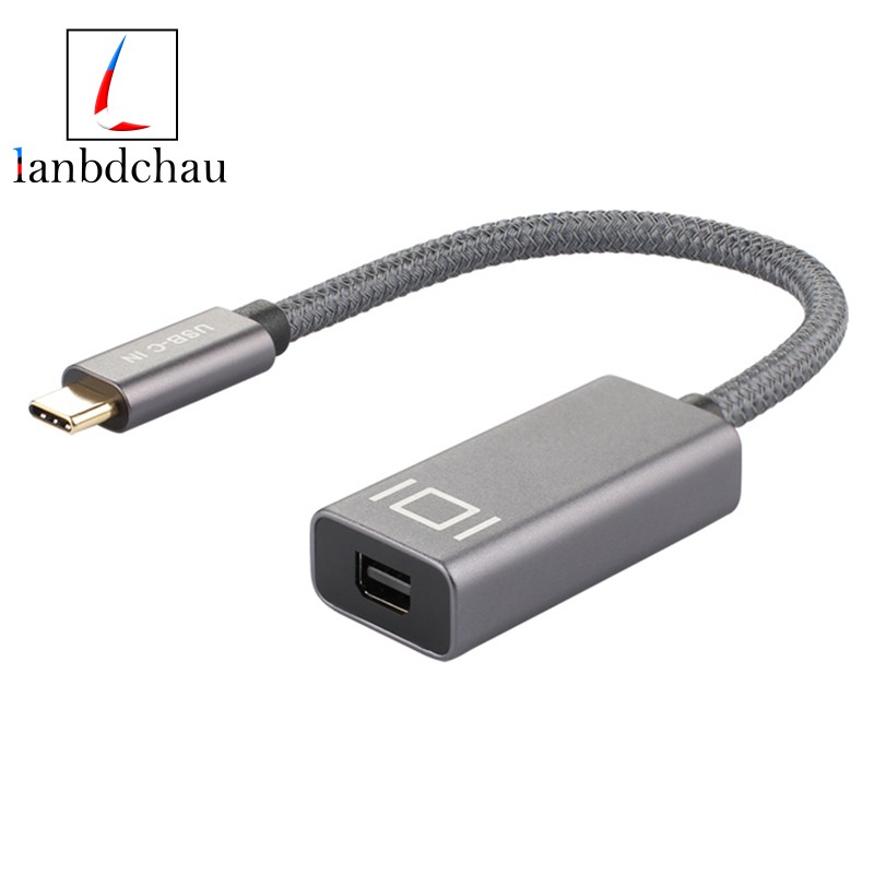 USB C Mini DisplayPort(4K), Thunderbolt 3 To Display Port Cable