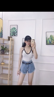 Áo dây tivi cổ v
