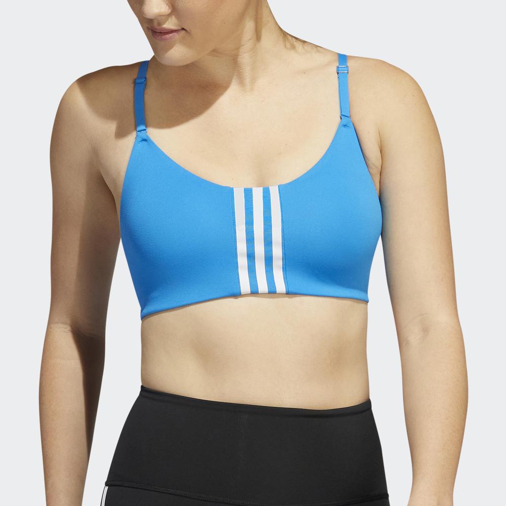 Áo Ngực Thể Thao adidas TRAINING Nữ Áo Bra Tập Luyện Light Support adidas Aeroimpact Màu xanh dương HC5343