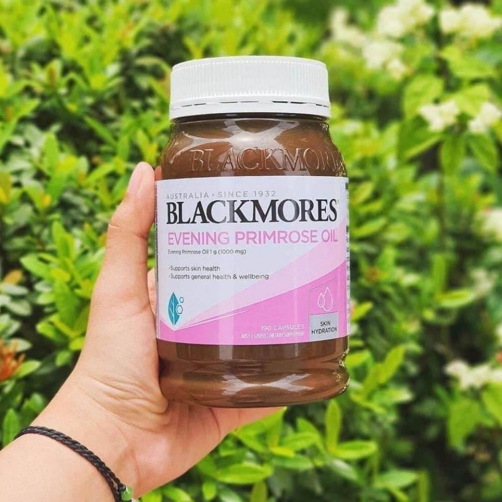Tinh dầu hoa anh thảo Evening Primrose Oil 1000 Blackmores đẹp da, chống lão hóa, cân bằng nội tiết tố - Shop Mecici