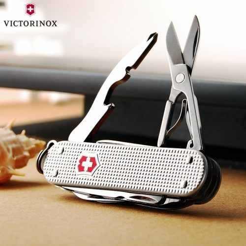 Dao đa năng VICTORINOX MiniChamp Alox Silver 0.6381.26 (58 mm)