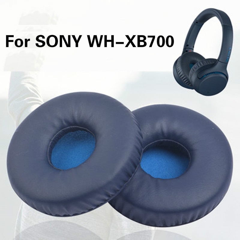 Cặp Mút Đệm Tai Nghe Thay Thế Cho Sony WH-XB700 Da