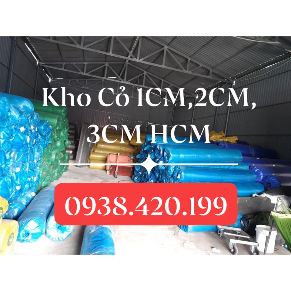 Thảm Cỏ Nhân Tạo 3CM CAO CẤP Trang Trí Sân Vườn, Ban Công, Khu Vui Chơi Cho Trẻ Em, Màm Non, Trường Học