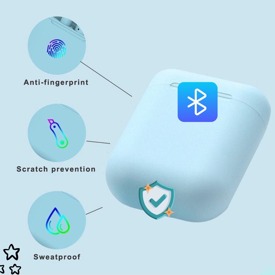 Tai Nghe Bluetooth Không Dây Thể Thao J12 TWS 5.0 Nghe Nhạc, Chơi Game Độ Trể Thấp J12_Mau - Arucas