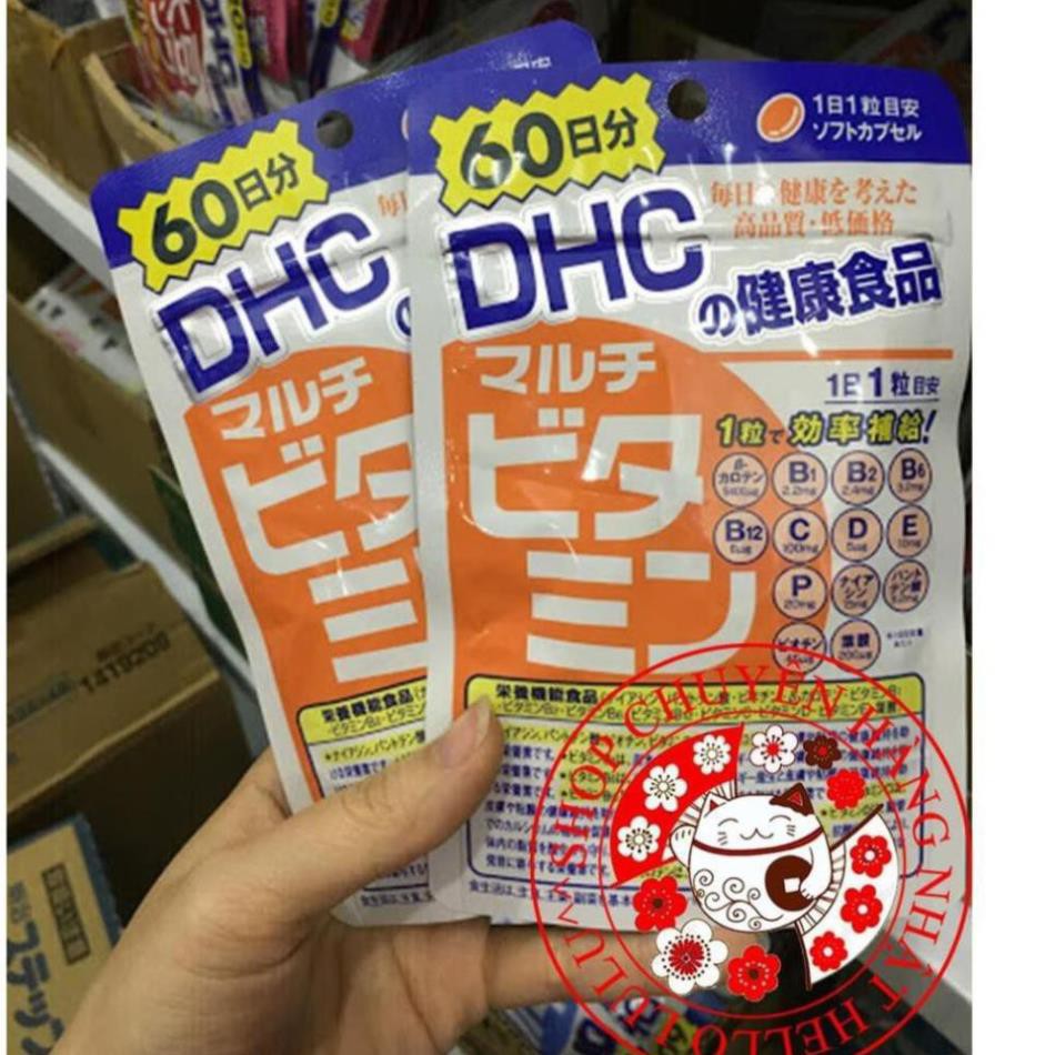 Viên uống Vitamin Tổng Hợp DHC MULTI VITAMINS 15 30 90 ngày dùng | BigBuy360 - bigbuy360.vn
