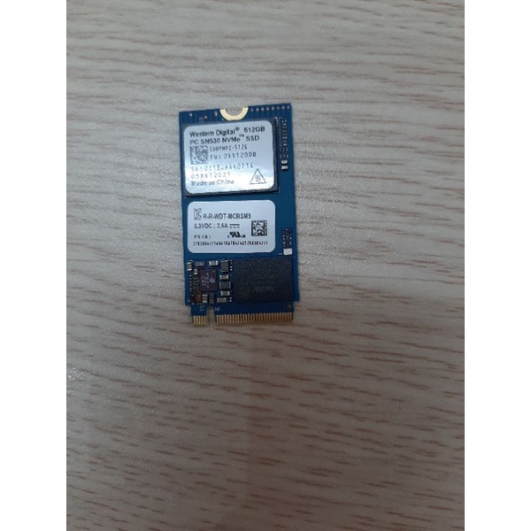 Ổ cứng SSD M2-PCIe 512GB WD SN530 NVMe 2242 - bảo hành 3 năm | BigBuy360 - bigbuy360.vn