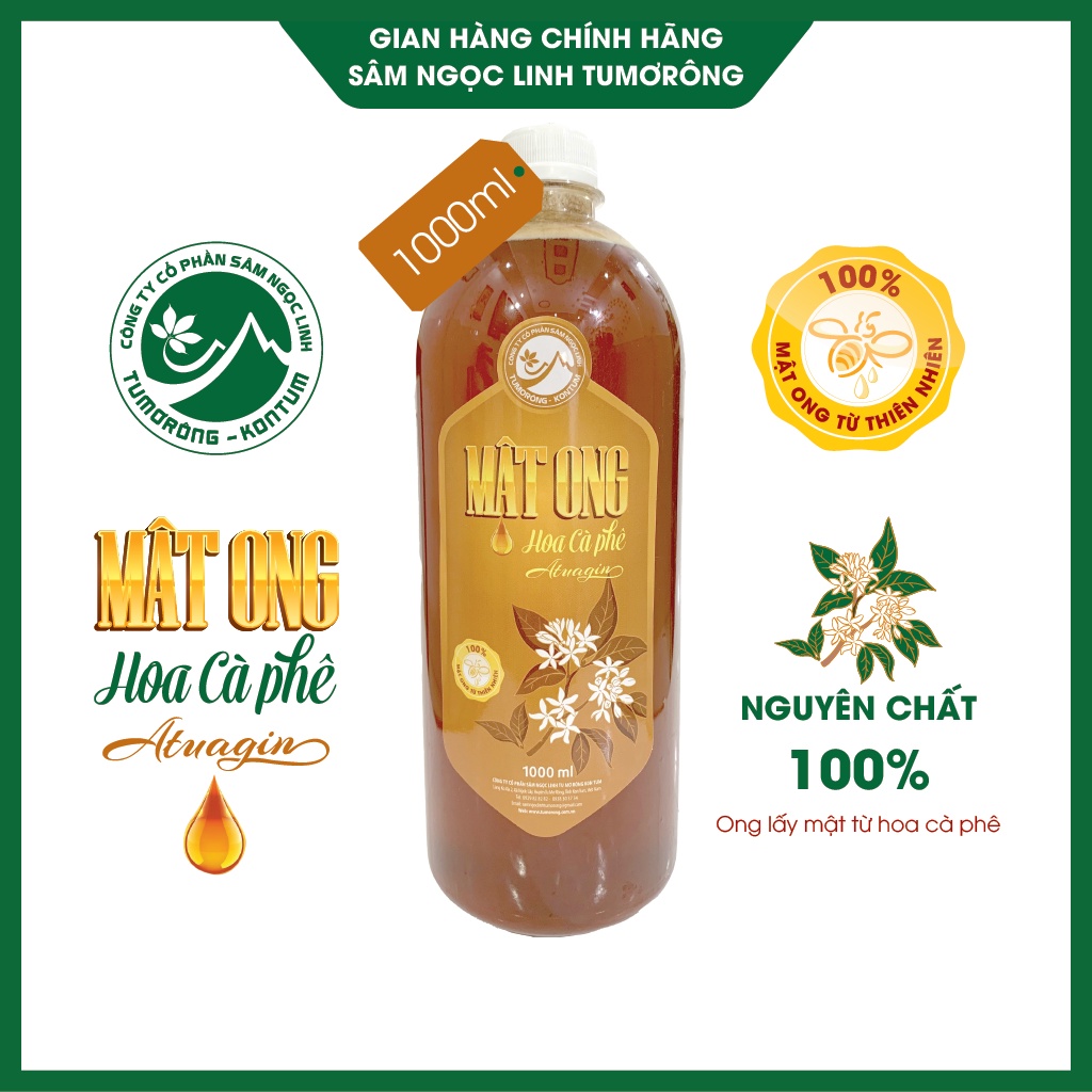 Mật Ong Hoa Cà Phê - Mật Ong Nguyên Chất 100% - Mật Ong Tự Nhiên Tumorong