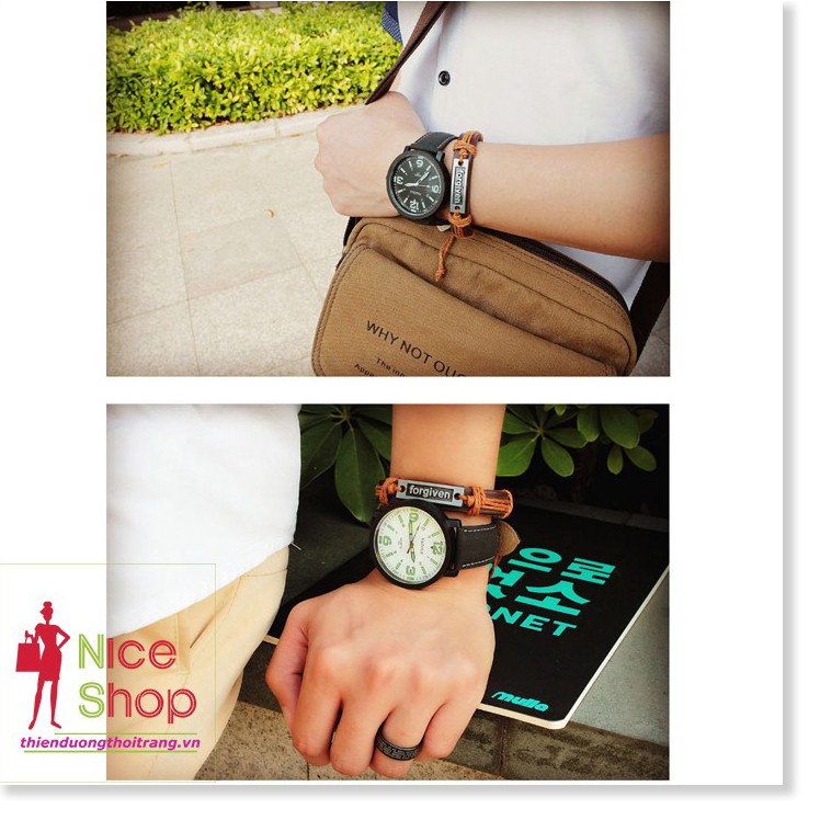 Đồng hồ sinh viên nam nữ Yazole đơn giản NiceShop - DHK014