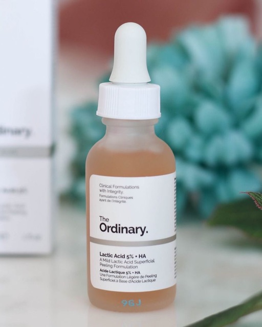 Tẩy Da Chết Hoá Học Làm Sáng Mờ Thâm The Ordinary Lactic Acid 5% + HA 2%