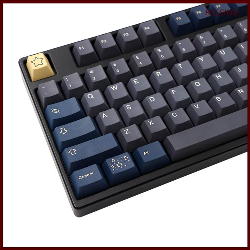 135 Keys Kit PBT Key Caps Keycaps for Cherry MX Mechanical Keyboard Durable